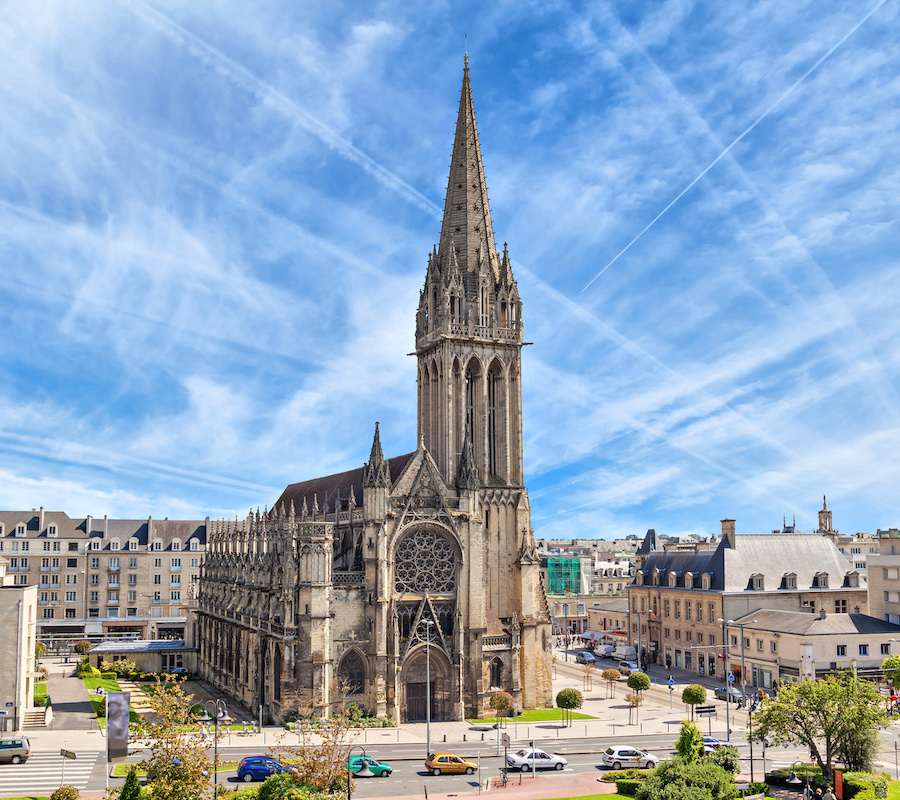 Eglise de Saint-Pierre à  Caen, Normandie